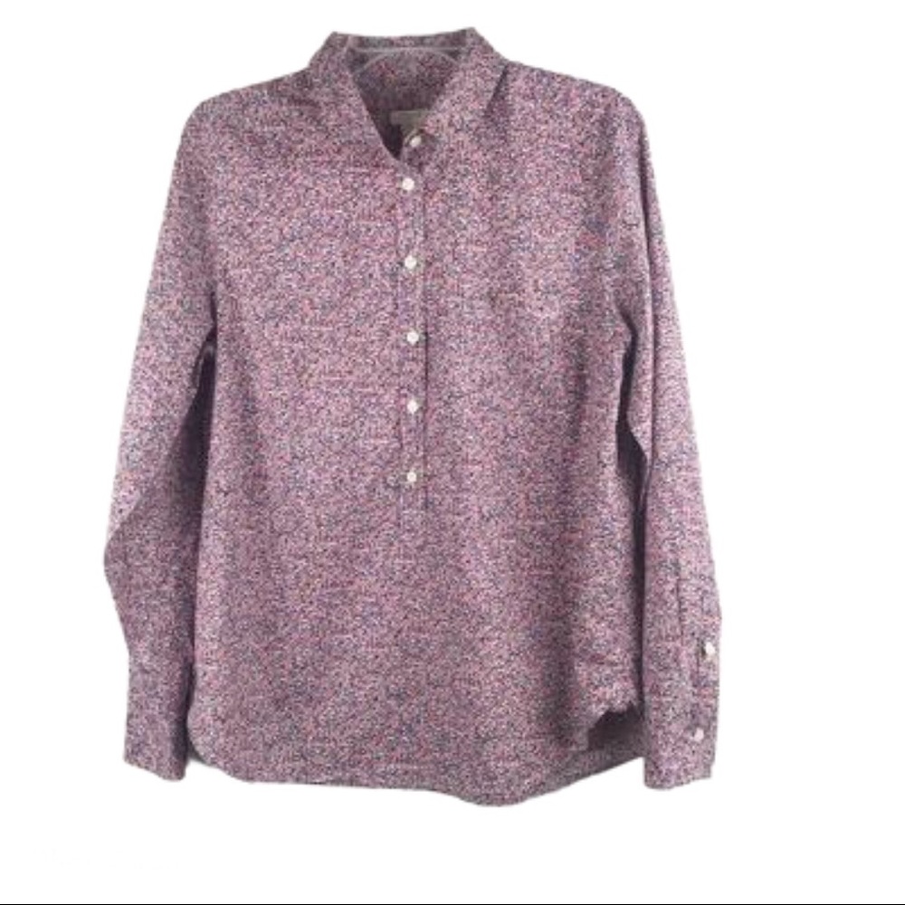 J CREW | Floral Tunic Top